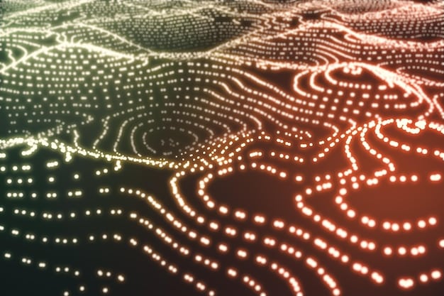 An abstract representation of data streams and notifications flowing, symbolizing the active monitoring and alert systems used to find tickets. Maybe a network of glowing lines intersecting.
