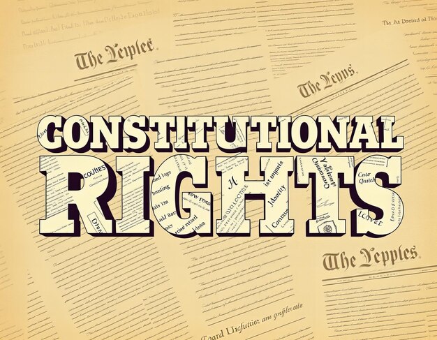 A detailed illustration of the First Amendment text, with emphasis on the clauses related to religion, symbolizing the constitutional foundation of the debate.