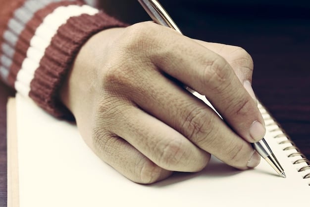 A detailed close-up of a hand signing a legislative document, with 