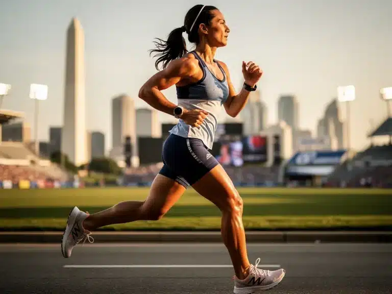 Female endurance athlete training for US competitions, focusing on a 3-month plan.